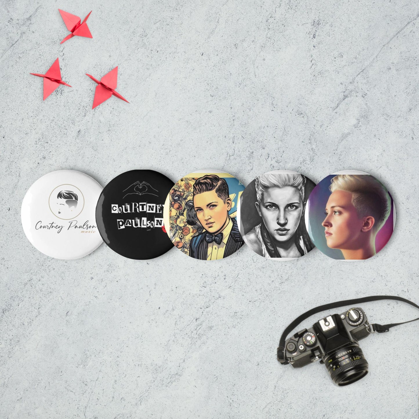 Pin Button Set